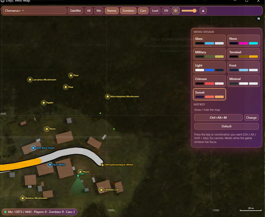FOCUS DayZ Web Map — DayZ screenshot 5