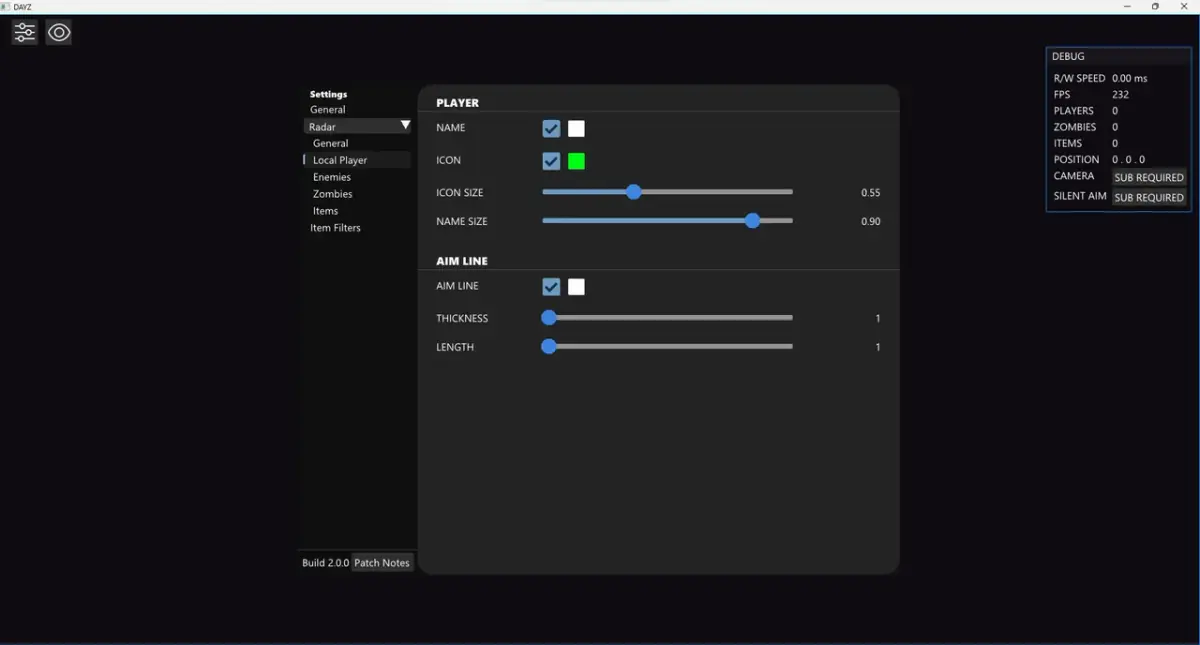 Clutch Dayz Radar DMA — DMA CHEATS screenshot 6